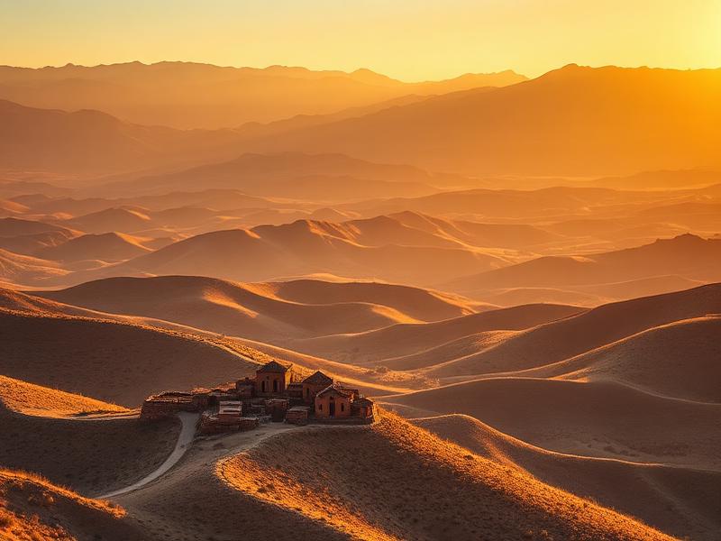 The mountains of Morocco